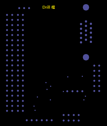 產(chǎn)生Drill File及 Map File 的Gerber 檔案，此會產(chǎn)生描述此PCB所用到的鉆孔的孔徑尺寸及鉆孔的座標(biāo)資訊。