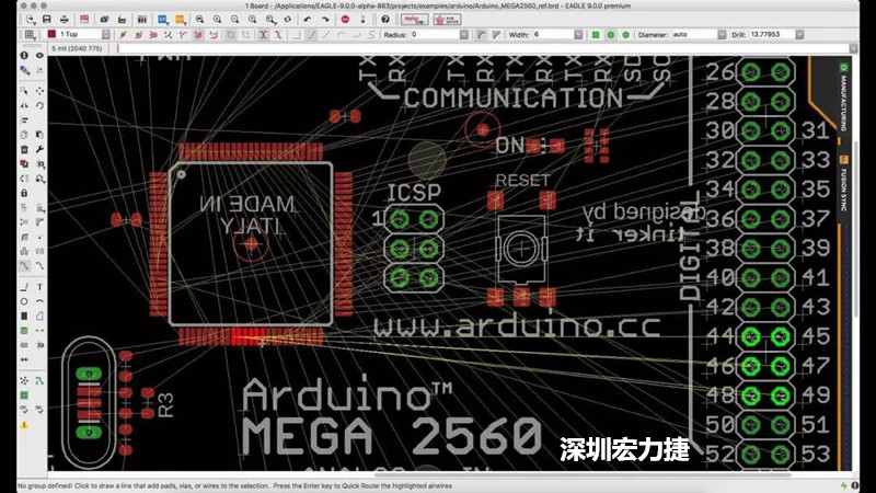 CadSoft EAGLE是一款專業(yè)的印刷電路板(PCB)設(shè)計(jì)軟件，低成本、便于使用、功能強(qiáng)大。